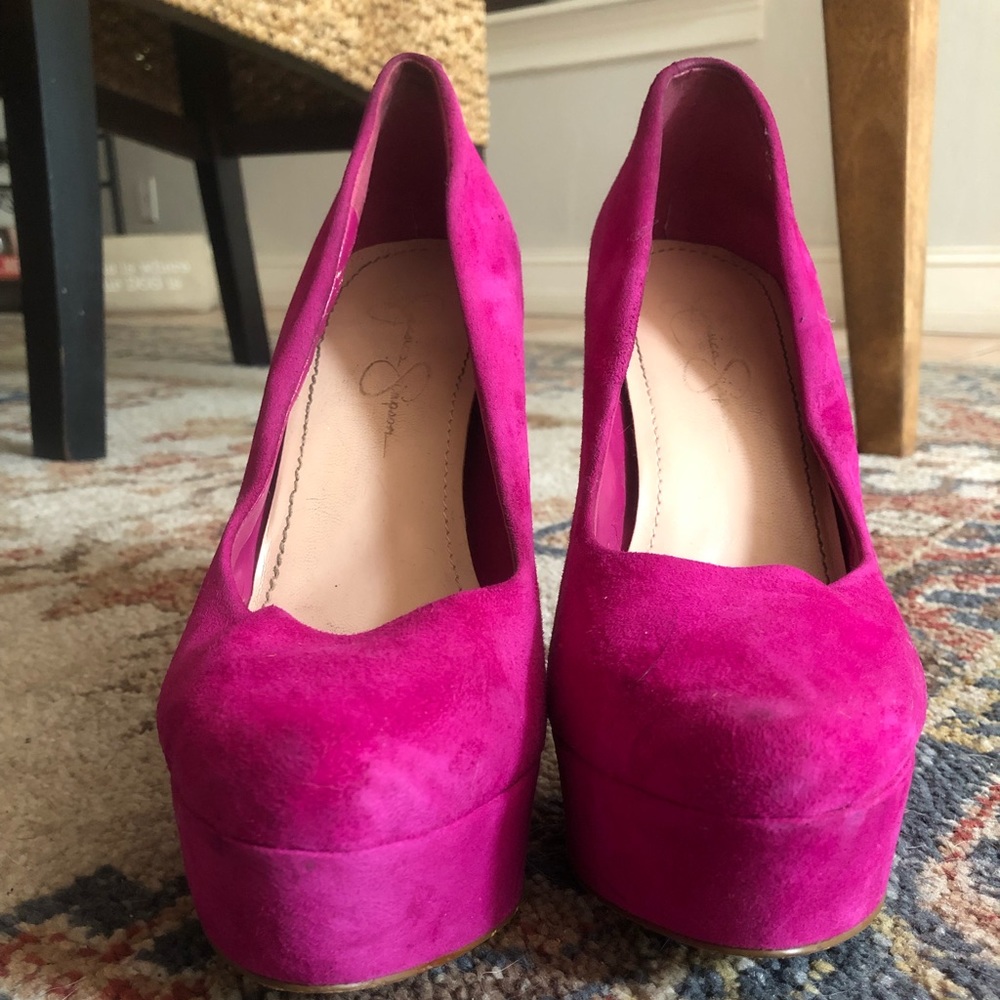 Pink Jessica Simpson Heels